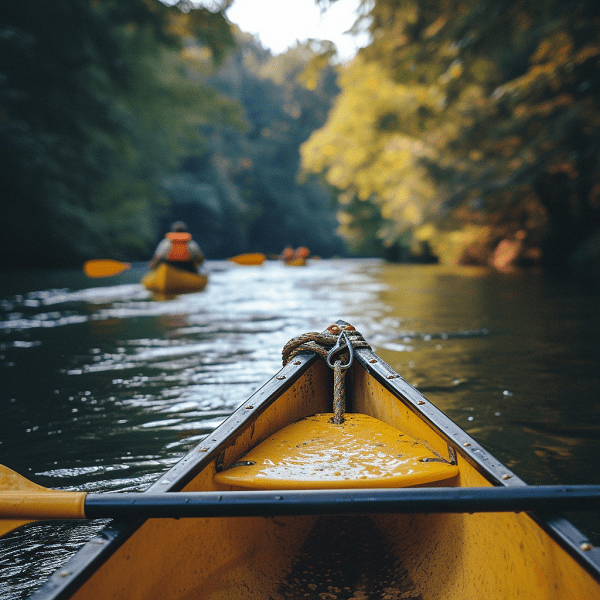 canoe adventure-camping