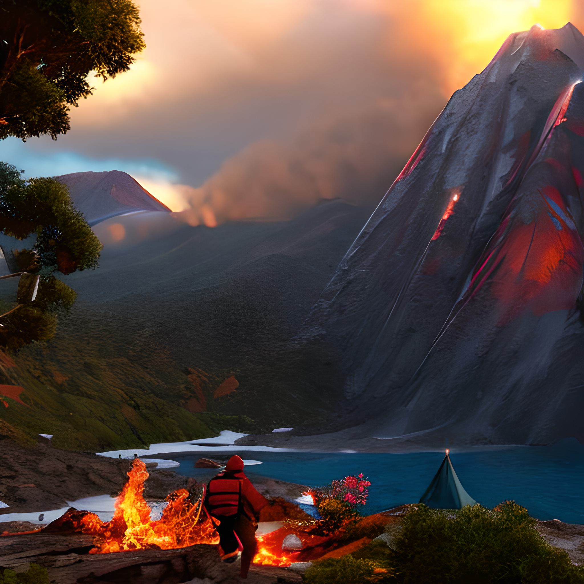 Valcano Camping
