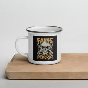 Fangs for the memories Enamel Mug