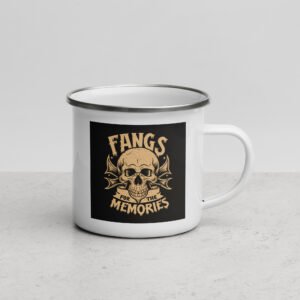 Fangs for the memories Enamel Mug