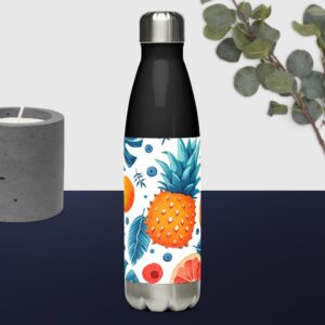 Zesty Summer Fruit Infusion Stainless steel water bottle