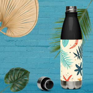 Wildflower Whimsy: Enchanting Summer Flora Stainless steel water bottle