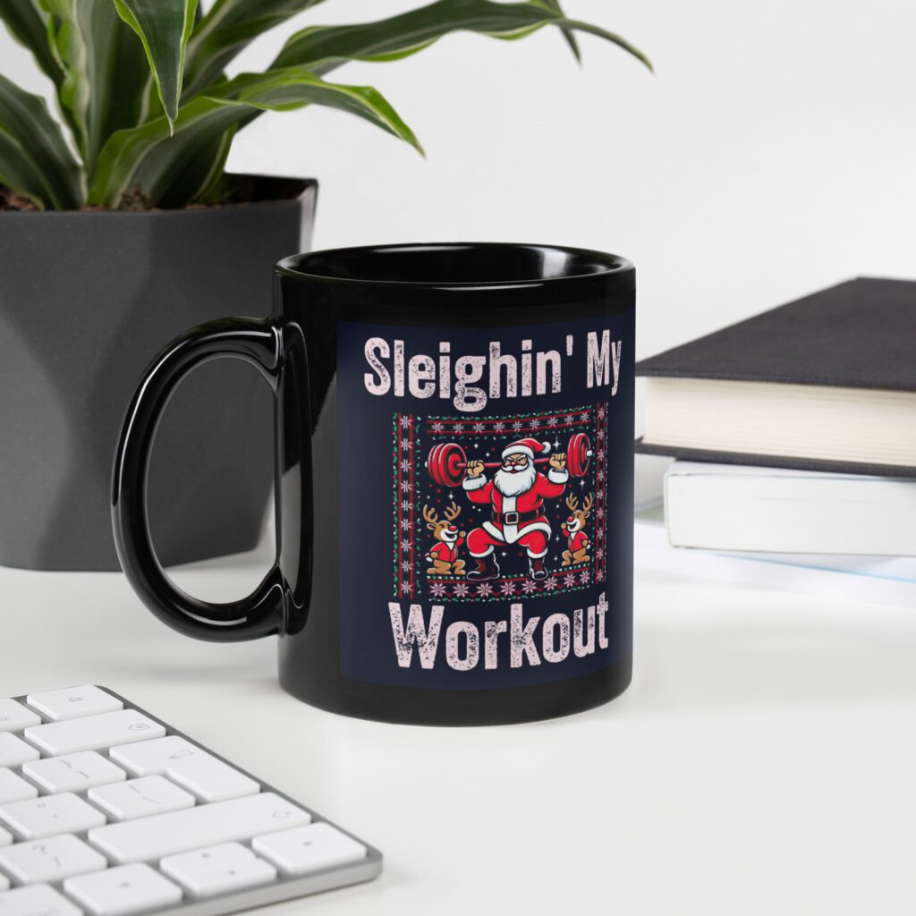 Black Glossy Mug
