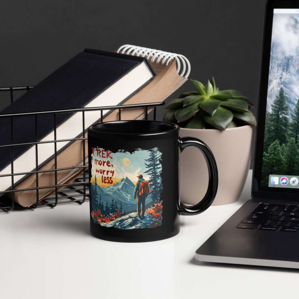 Black Glossy Mug