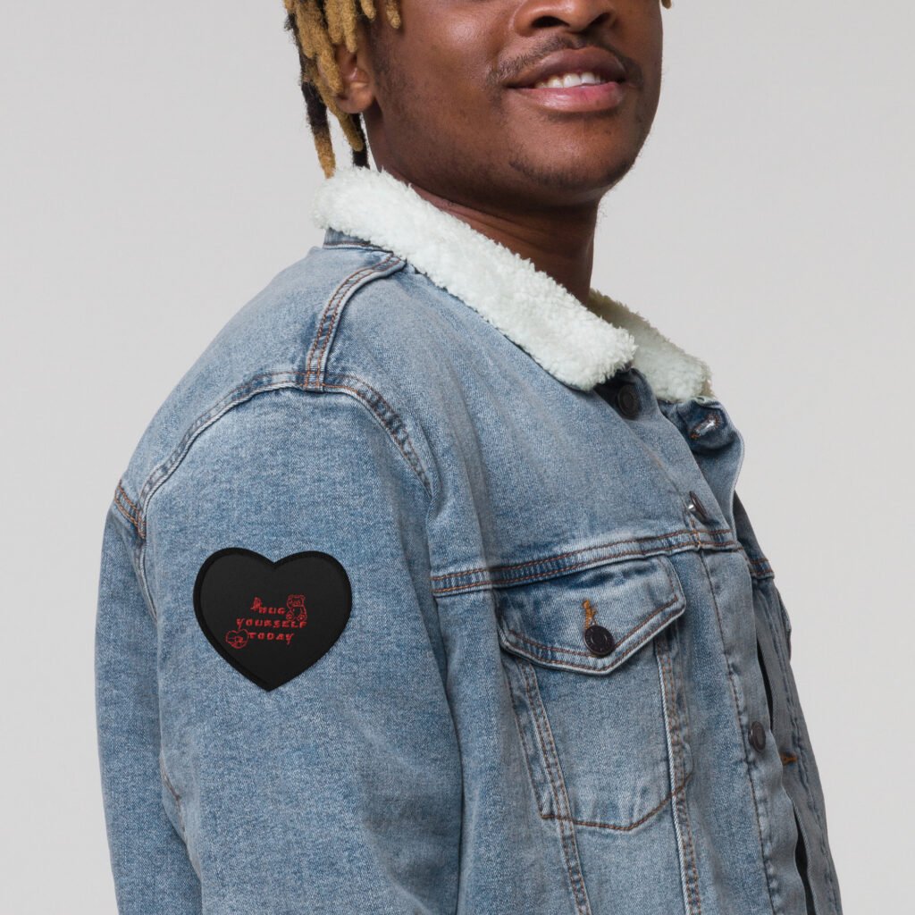 Hug yourself Embroidered patches