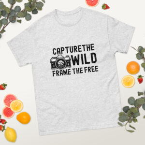 Capture the Wild, Frame the Free Men's classic tee