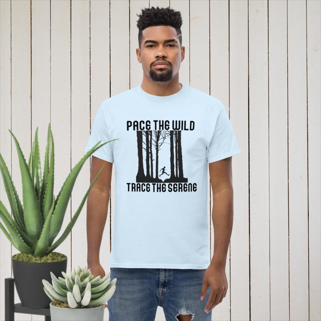 Pace the Wild, Trace the Serene Men's classic tee
