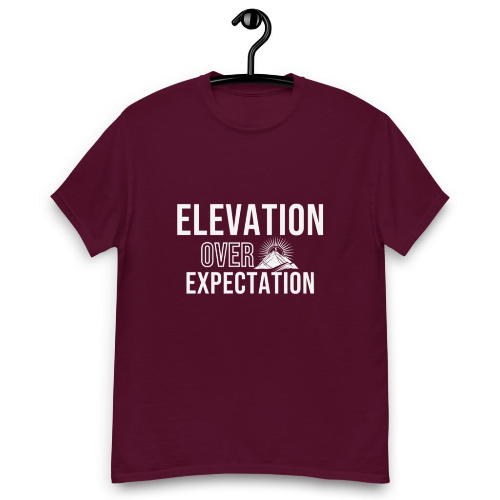 Elevation Over Expectation Men's classic tee