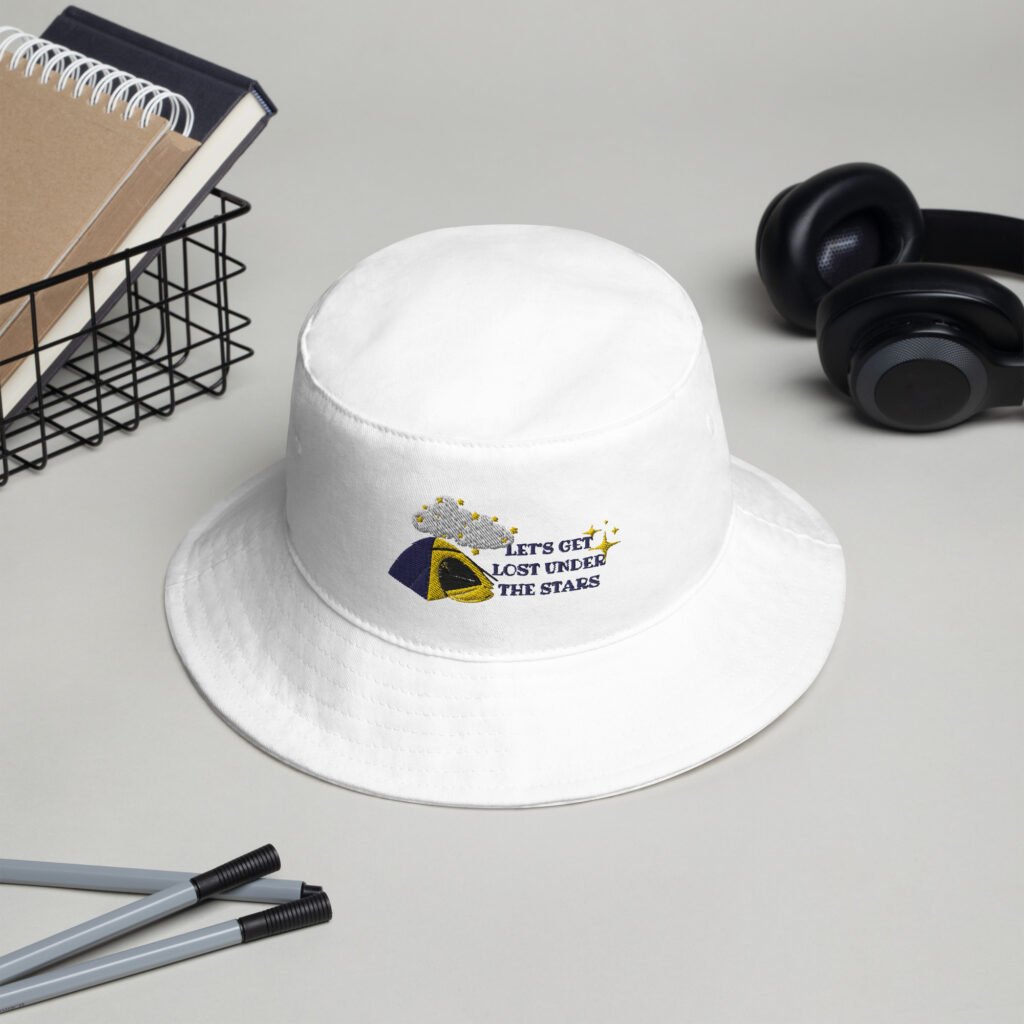 Let's get lost under the stars Bucket Hat