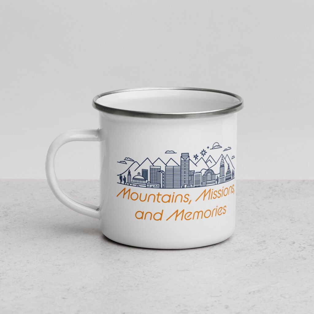 El Paso Enamel Mug