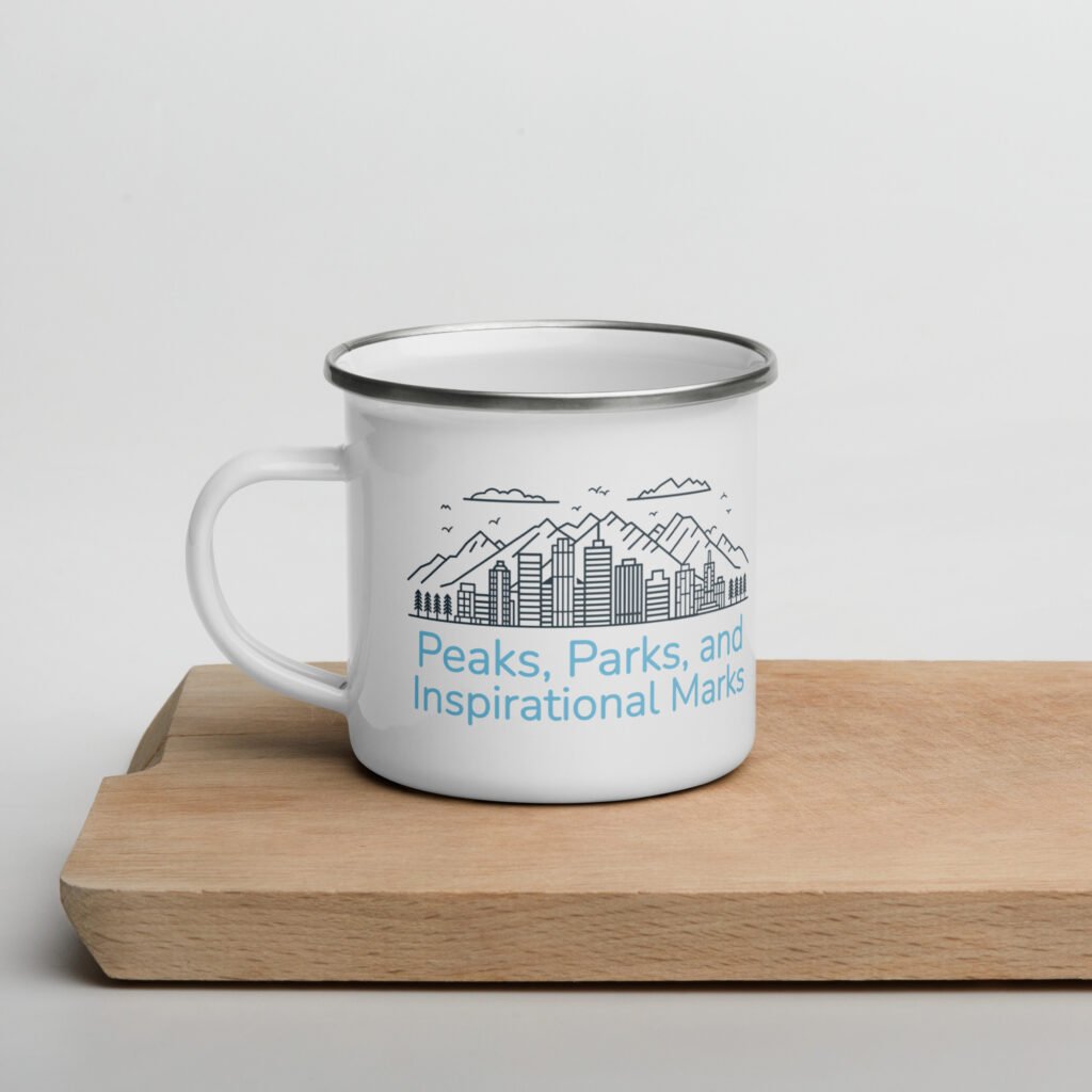 Colorado Springs Enamel Mug