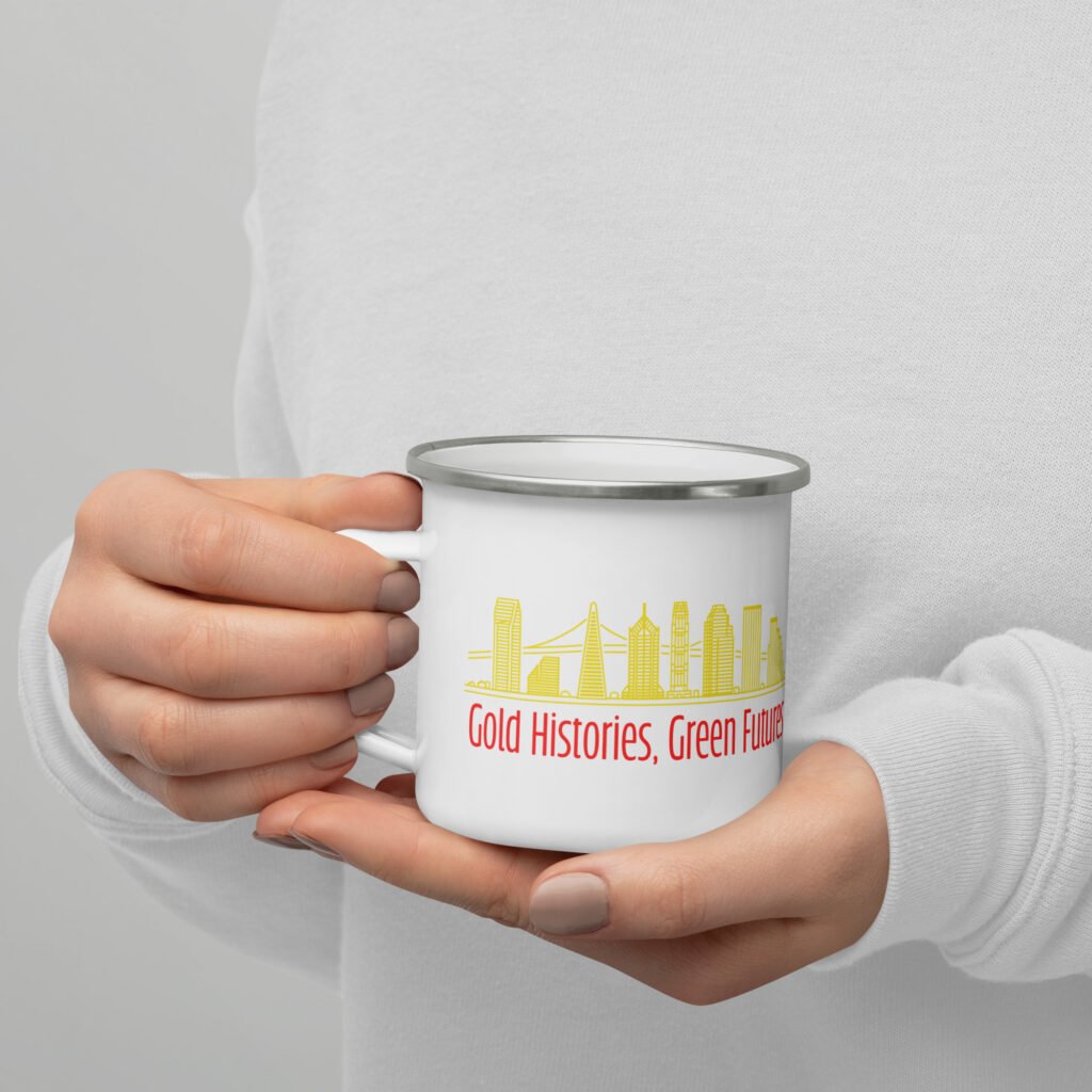 Sacramento Enamel Mug