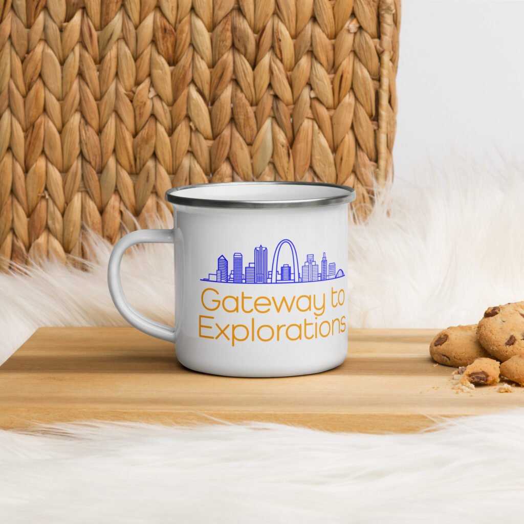 St. Louis Enamel Mug