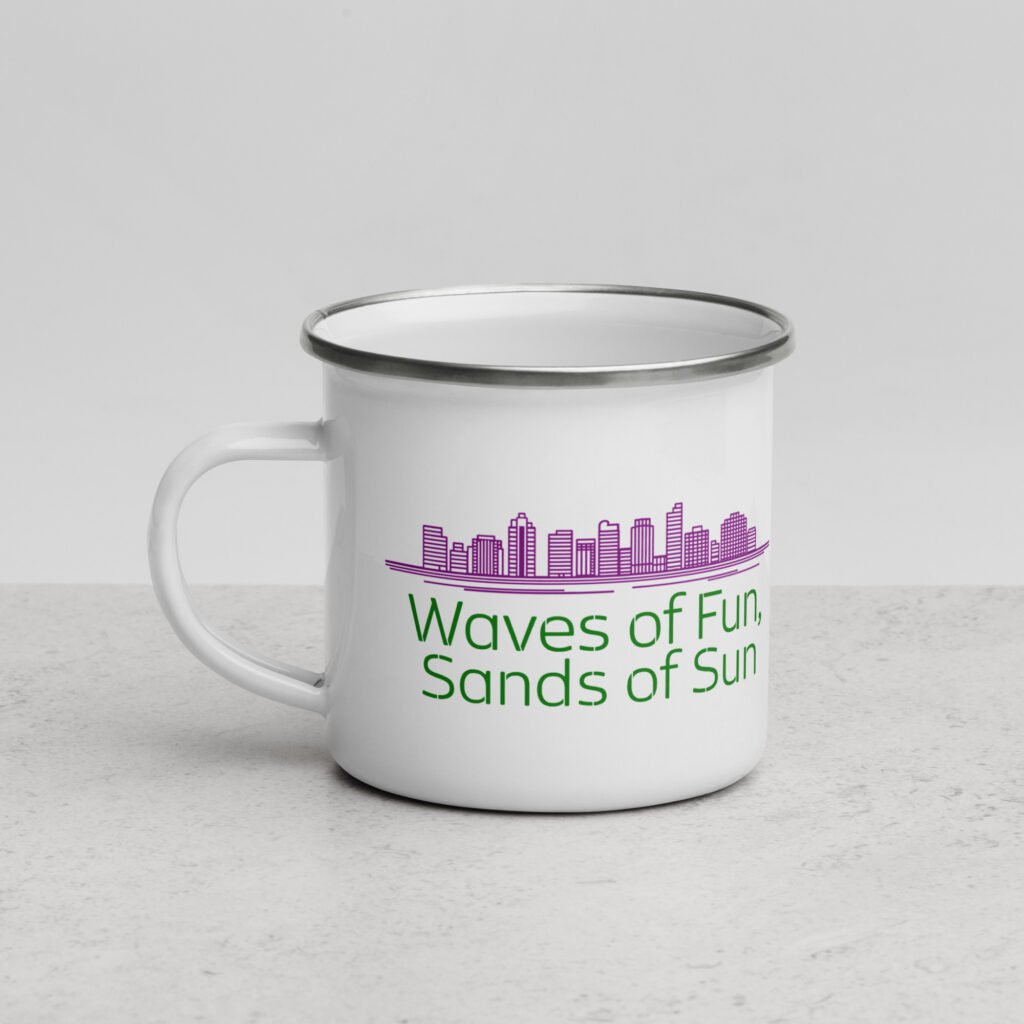 Virginia Beach Enamel Mug