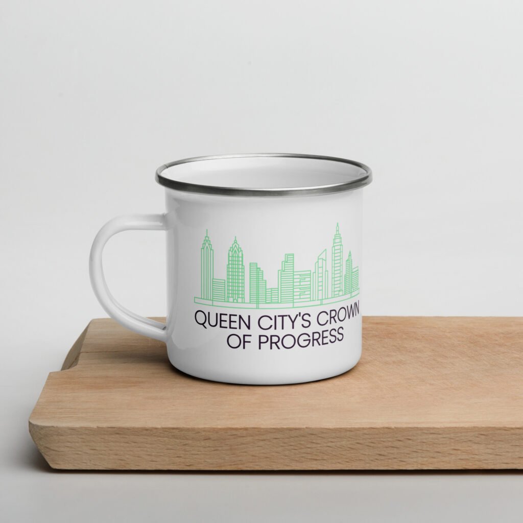 Charlotte Enamel Mug