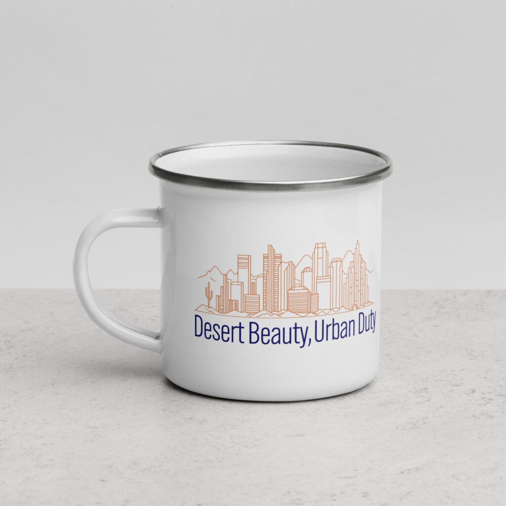 Arizona Enamel Mug