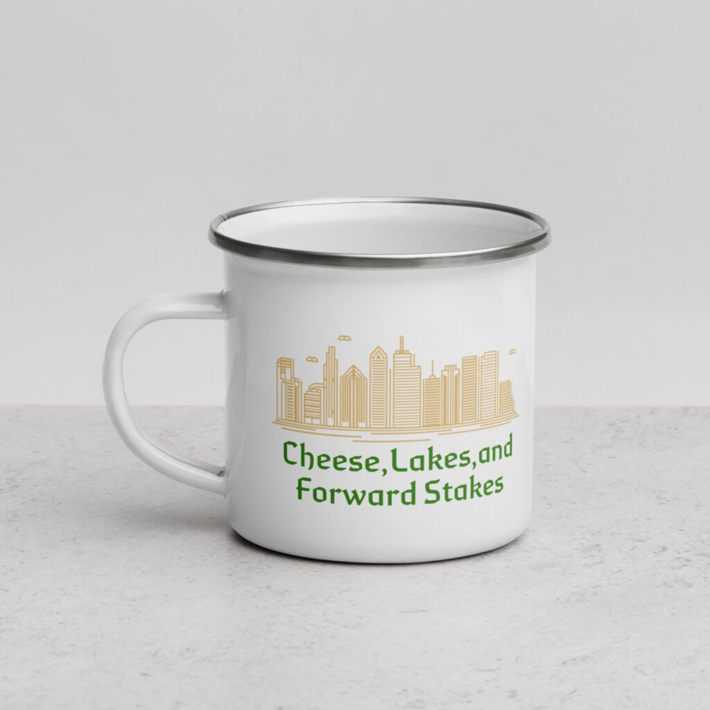Wisconsin Enamel Mug
