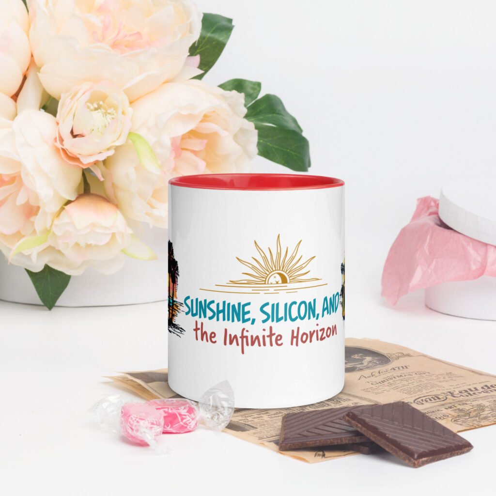 California Mug with Color Inside