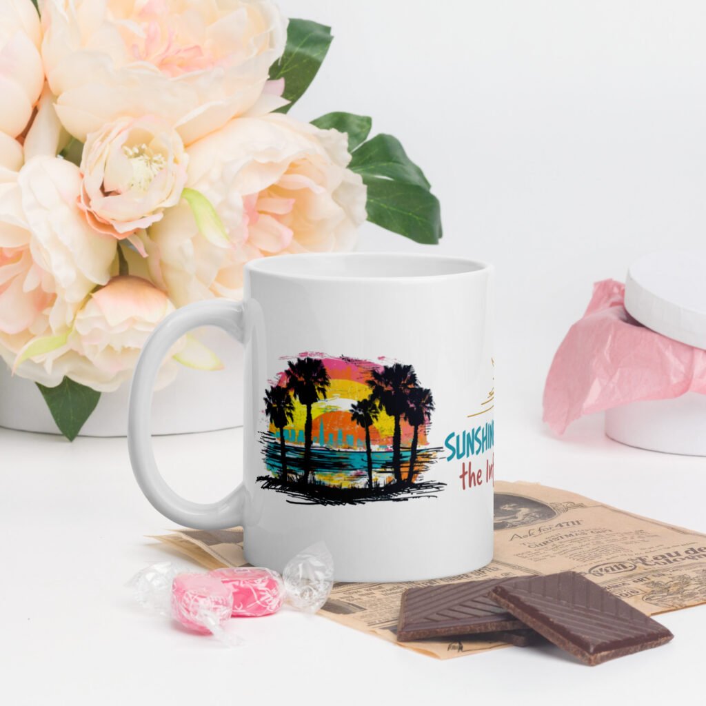 California White glossy mug (Copy)