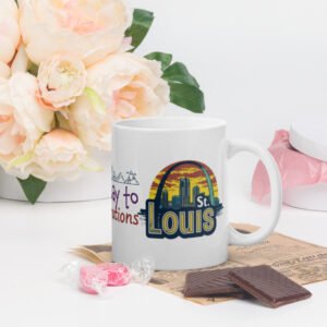 St. Louis White glossy mug
