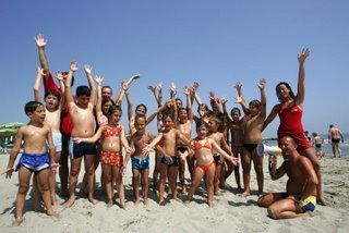 Camping Games in Beach