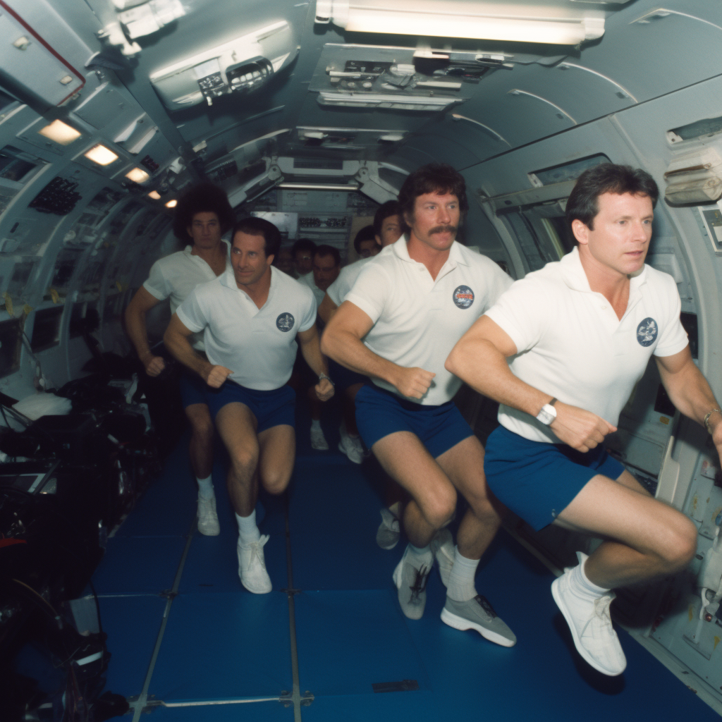 Astronauts dress